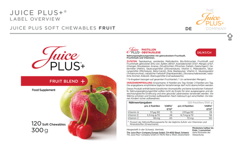 Fruit, Vegetable & Berry Blend Chewables